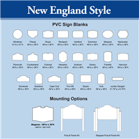 New England Style Post and Panel