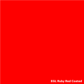 10mm EGL Ruby Red Coated 5ft Accuwall
