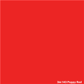 24inx50yd Poppy Red 3M Translucent