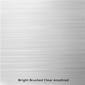 4ftx10ftx040 Brite Brushed Clear Anod