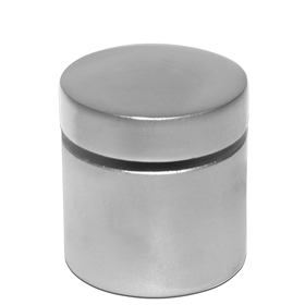Aluminum Standoff 1inx3/4in Satin Silver