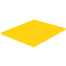 2016 Yellow Cast Acrylic 51x100x.177