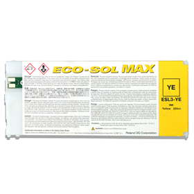 EcoSol Max Ink Yellow 220cc Cartridge