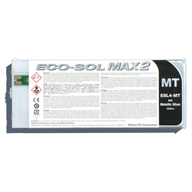 EcoSol MAX2 Ink Met Silver 220cc Crtrg