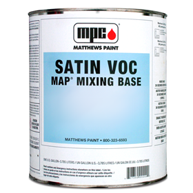 Black Satin Low VOC Mix Base Matthews