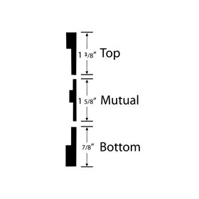 8ft Bottom Zip Track