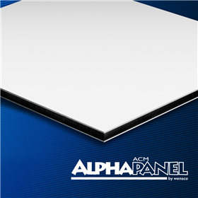 4ftx8ftx6mm White AlphaPanel