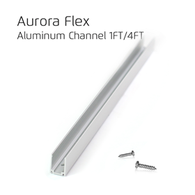 Aurora Flex Alum Channel 4ft