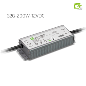 G2G LED Power Supply 200W 12VDC