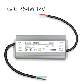 G2G LED Power Supply 264W 12VDC