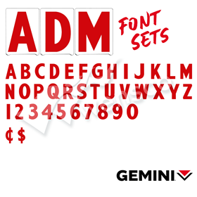 Pronto 4in ADM Red 100pc Set