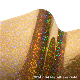 24inx10yd NPF Gold Metal Flake
