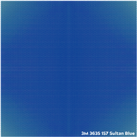 48inx10yd 3M Sultan Blue Dual Color Film