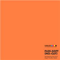 FOREVER FlexSoft Neon Orange 8.5inx11in