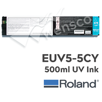 UV5-5 Cyan 500ml Ink Cartridge