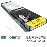 UV5-5 Yellow 500ml Ink Cartridge