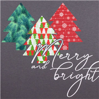 TFP Christmas Tree Red/Green 12inx15in